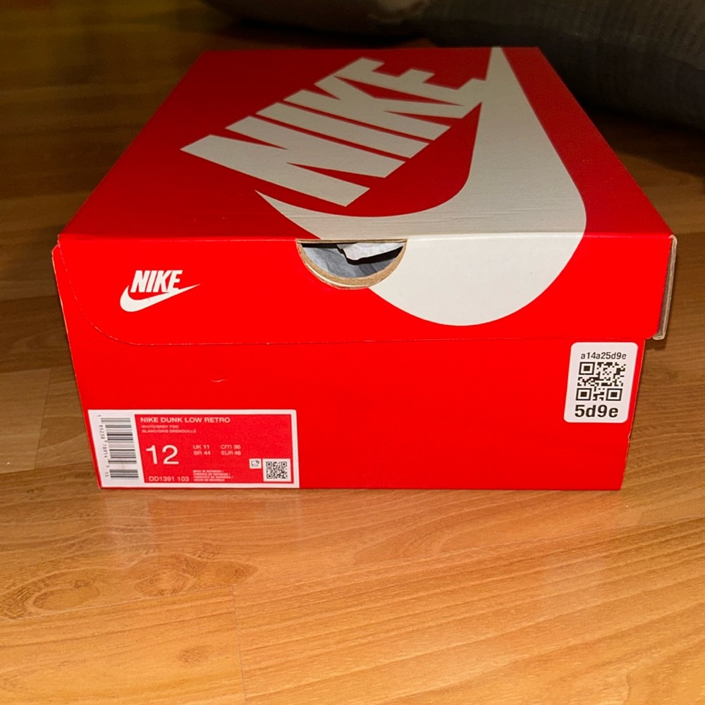 Nike Dunk Low Retro White Grey Fog